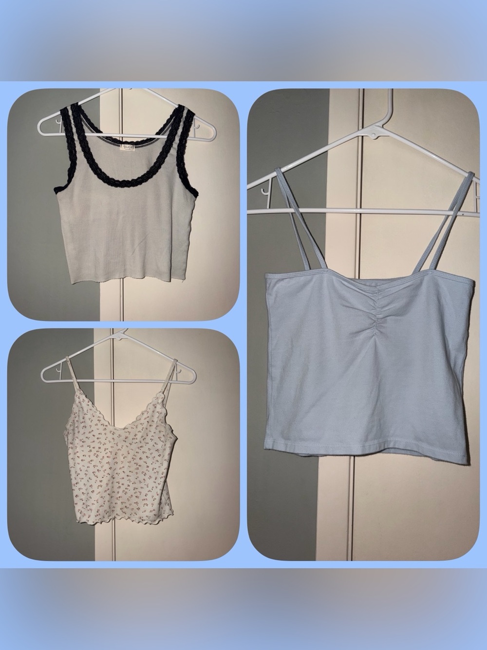 Brandy Melville/John Galt Crop Tanks